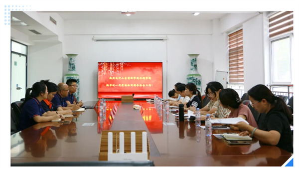 校企同行 | 山东商职学院冷链学院领导莅临深蓝机器调研交流，共谋合作新篇章