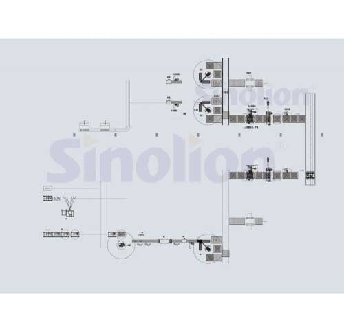 纤维行业包装流水线